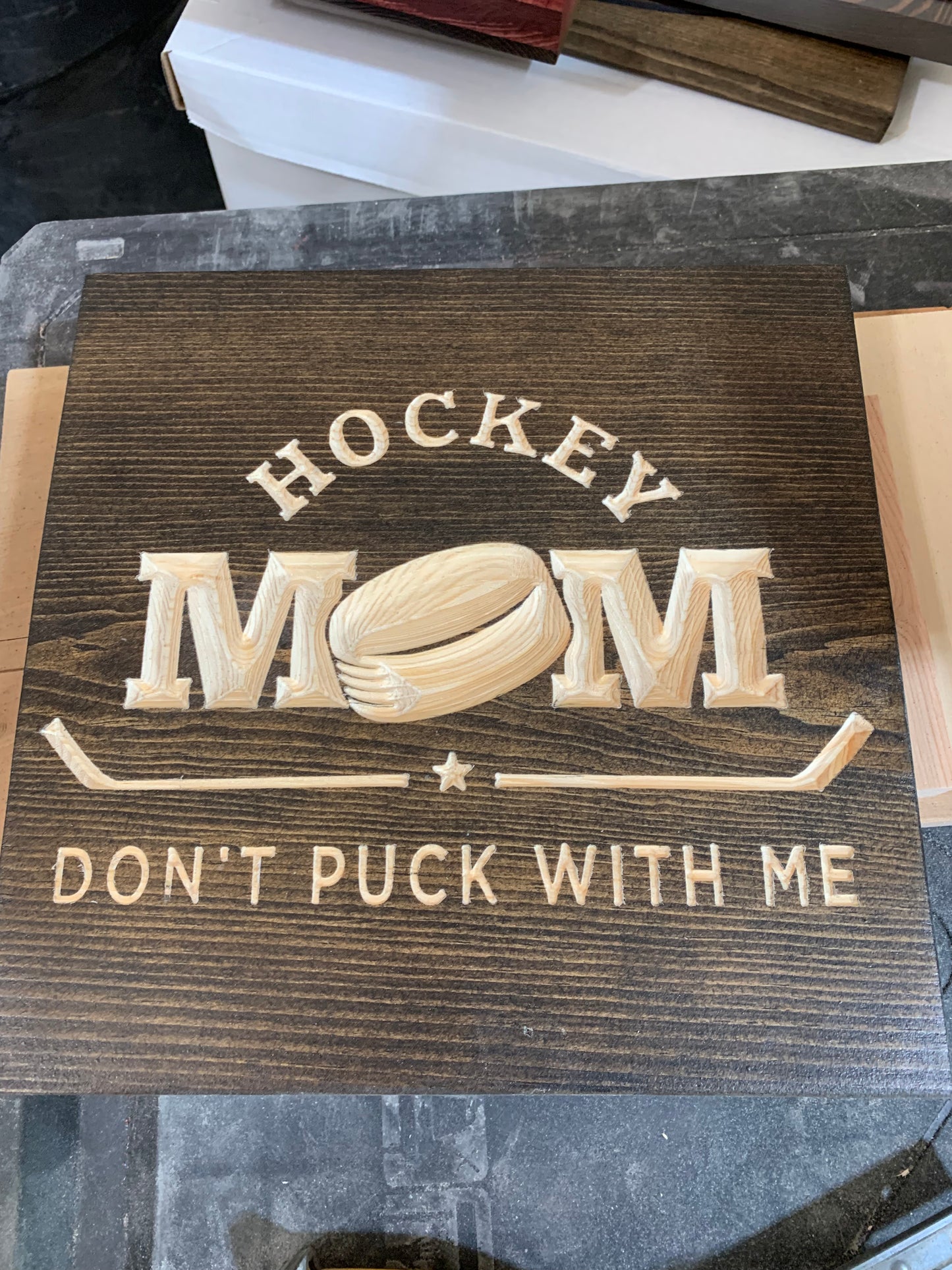 Hockey Mom Don’t Puck With Me