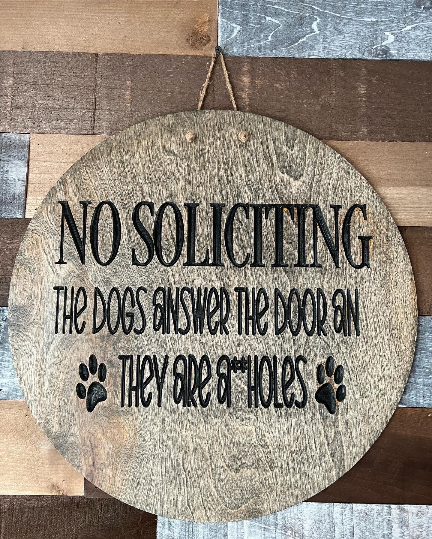 No Soliciting